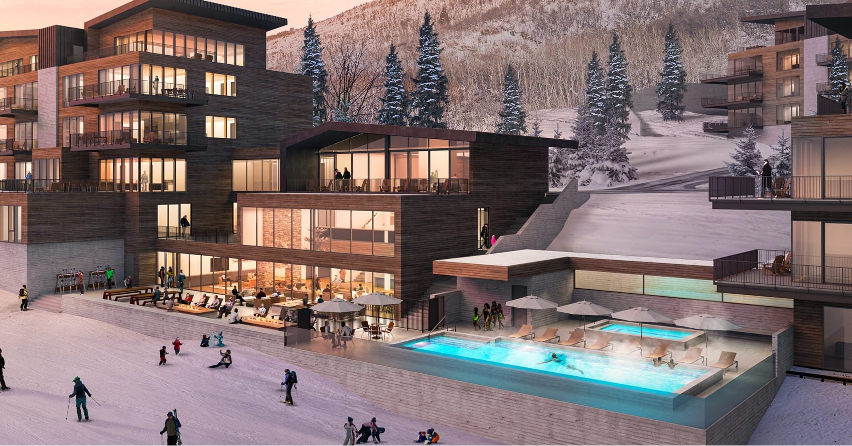 What does ski-in ski-out mean?